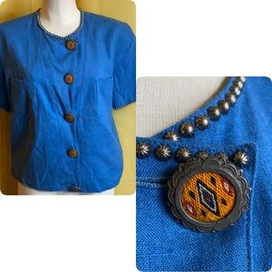 Double D Ranch blazer/blouse